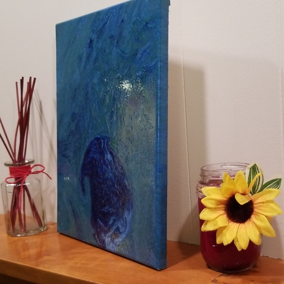 11"x14" Handmade paint pour - Picture 6 of 8